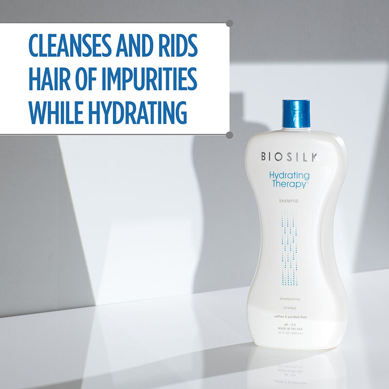 BioSilk Hydrating Therapy Shampoo - 34 Ounces, , large image number null